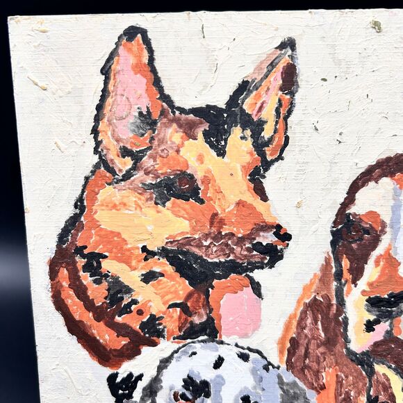 Oil Painting by Amateur Artist Folk Art - Picture 6 of 7